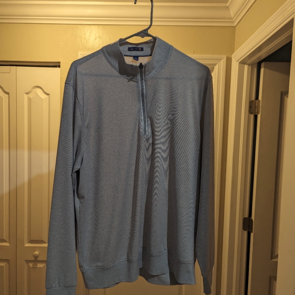 Stitch Men's 1/4 Zip size Large